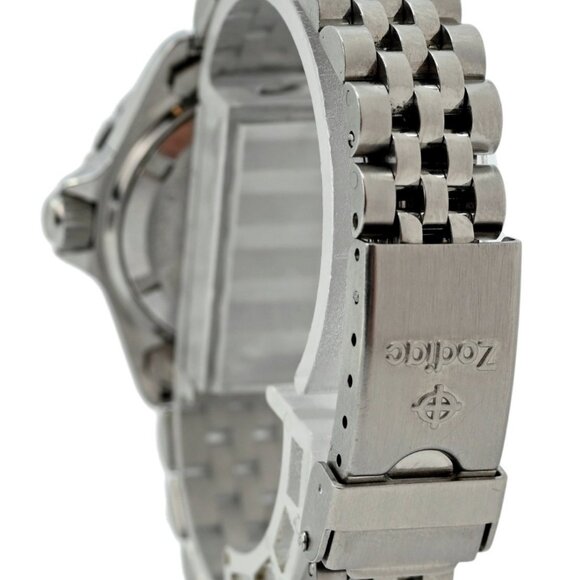 Zodiac 28mm Ladies Professional Luminous Dial Red Dot Diver Watch - Picture 5 of 8